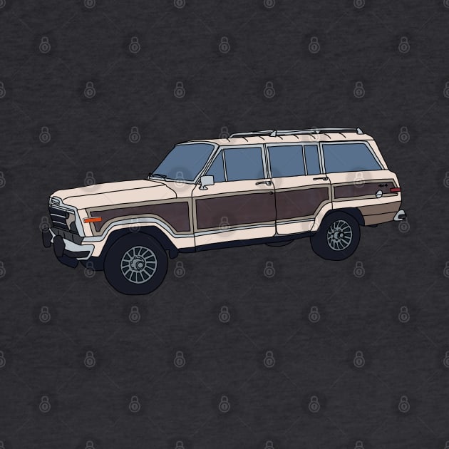 Hand Drawn Grand Wagoneer by ItsRTurn